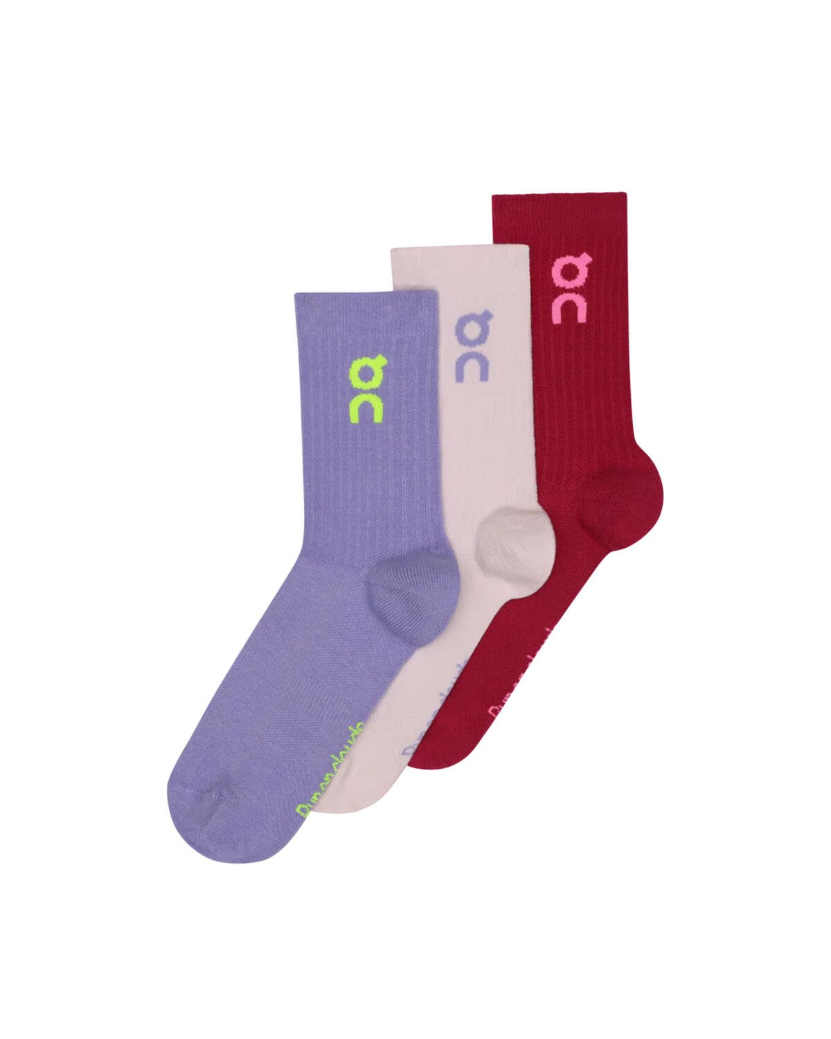 On Running Logo Sock High 3 Pack | 2UF10313891 | AFEW STORE